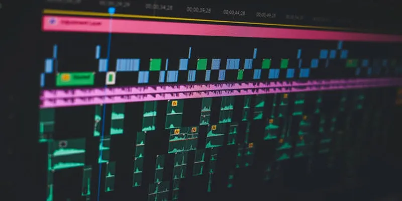 Musician playing background music
