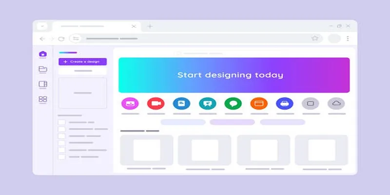 Canva app interface for video editing