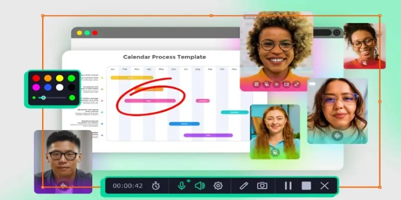 Movavi Screen Recorder Interface