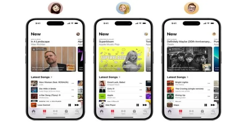 Apple Music Interface