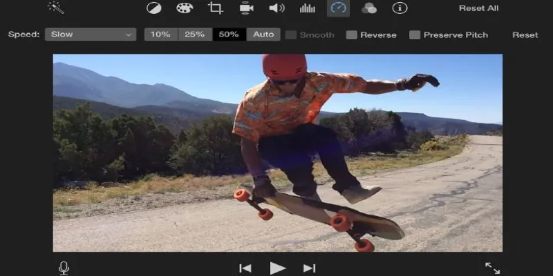 Speeding Up Video in iMovie