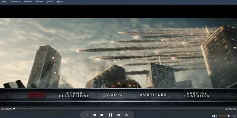 VLC recording controls