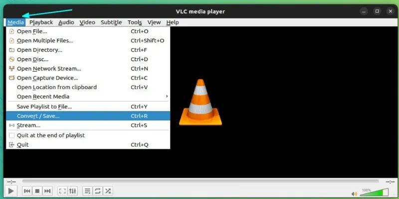 VLC streaming setup