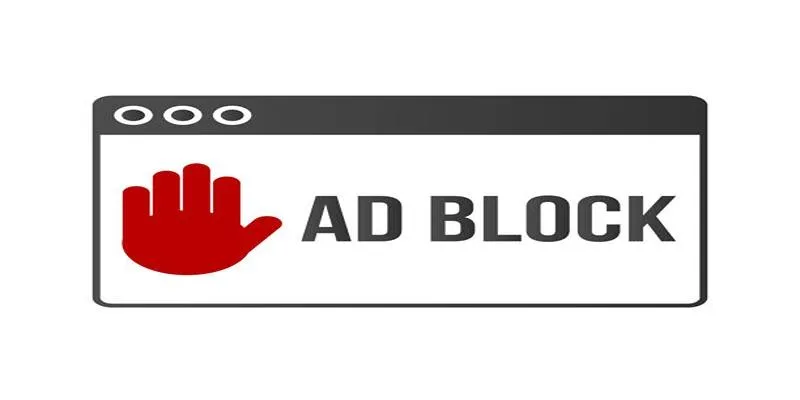 An ad-blocking interface showing blocked ads