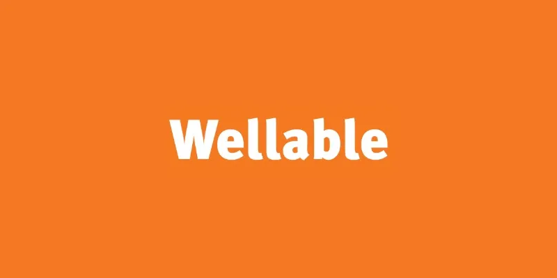 Wellable app interface