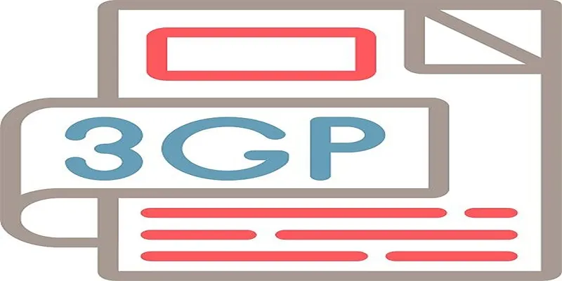 An illustration of DAT and 3GP file icons