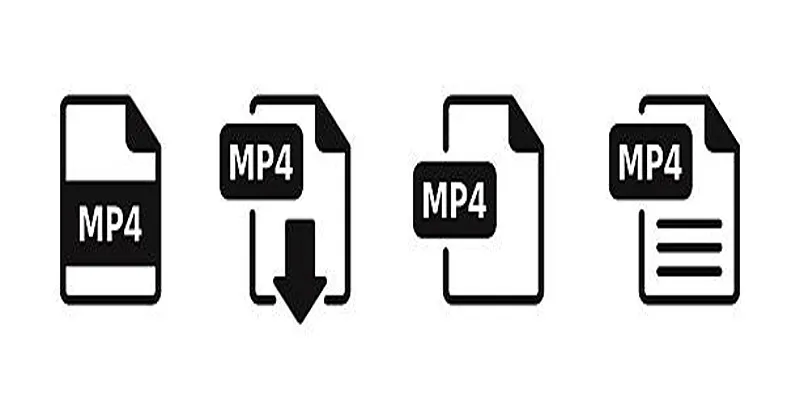 An array of digital video icons representing universal compatibility