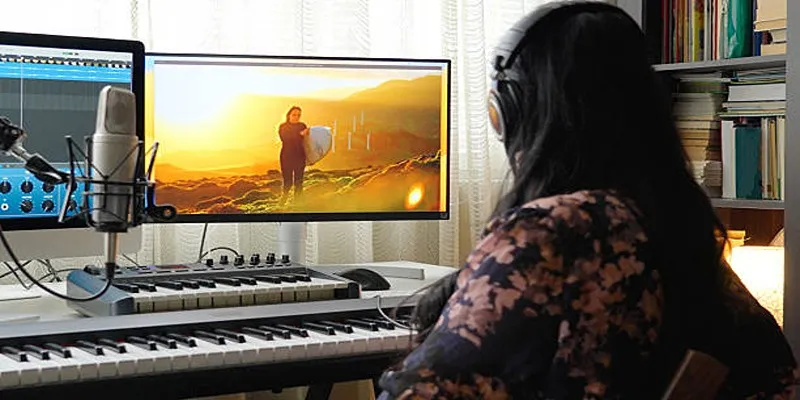 Video editing interface of Windows Movie Maker