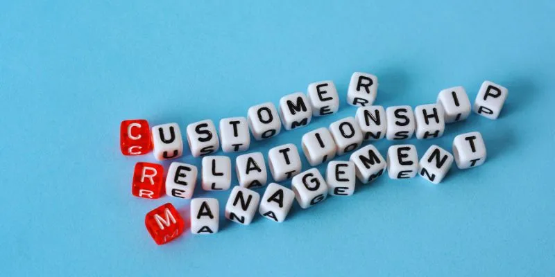 CRM dashboard illustration