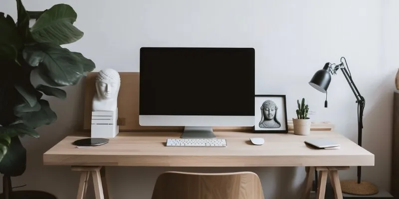 Cluttered Digital Workspace
