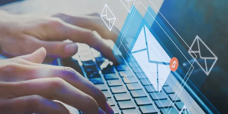 Email marketing strategy illustration