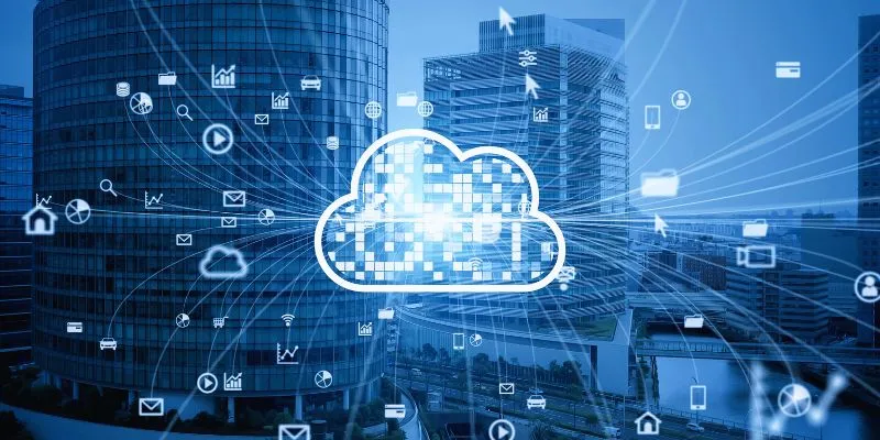 Cloud storage illustration