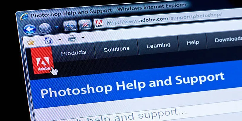 Adobe Photoshop interface