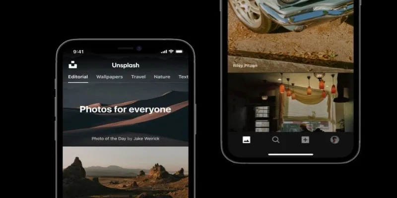 Unsplash wallpaper example