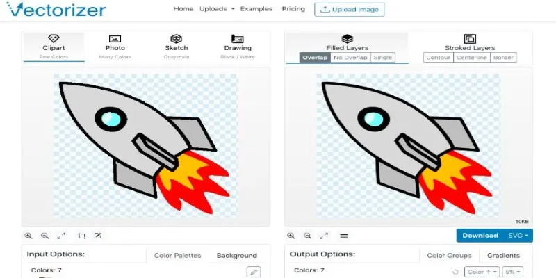 Online JPG to SVG Converter