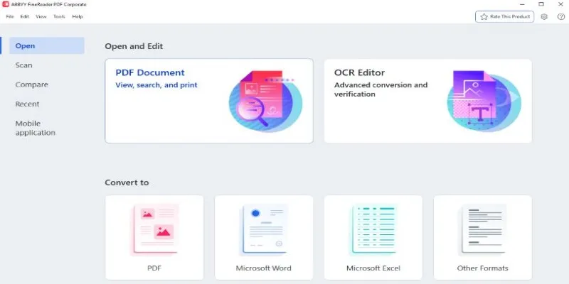 OCR Software Example