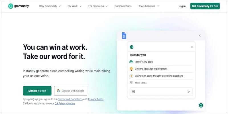 Grammarly Account Check