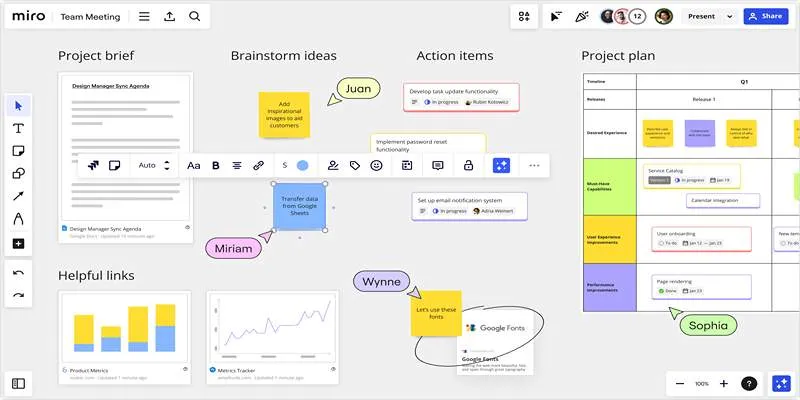 Optimize Miro Whiteboard