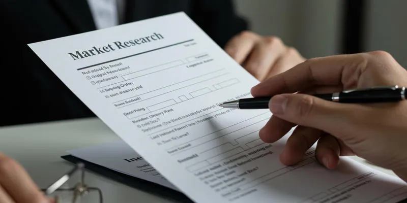 Market Research Illustration