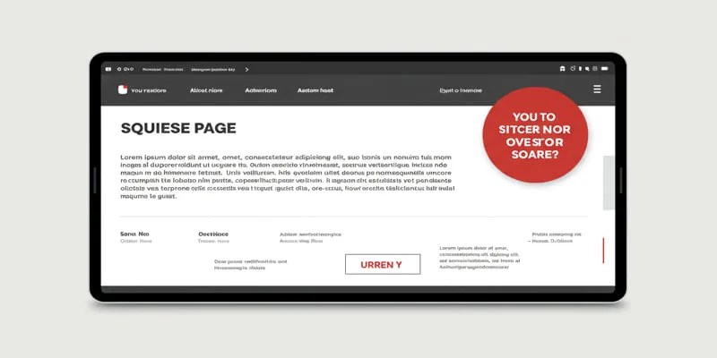 Business Squeeze Page