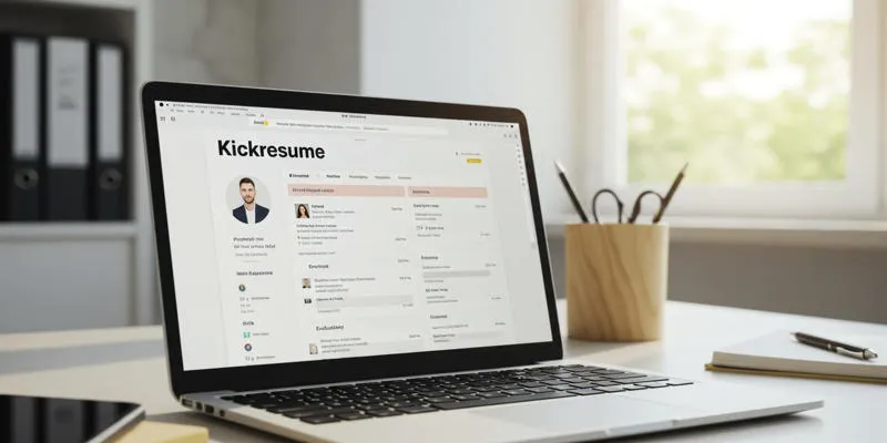 Kickresume AI-powered resume builder