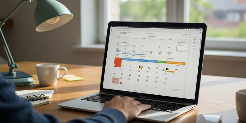 Color-Coded Google Calendar