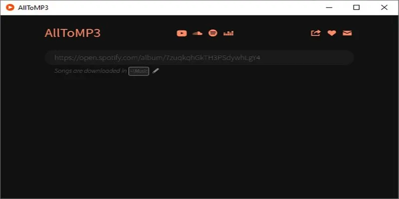 All2MP3 Converter Interface