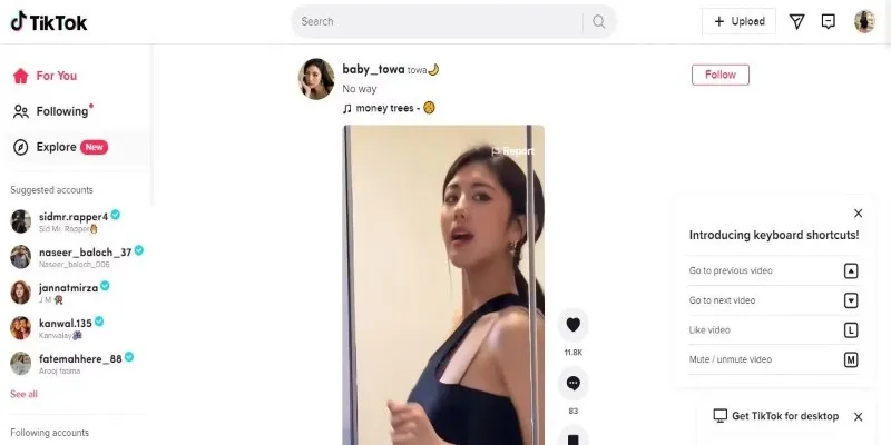 TikTok video upload issue