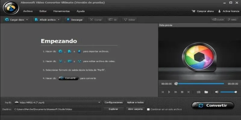 Aiseesoft Video Converter Ultimate interface highlighting frame rate options