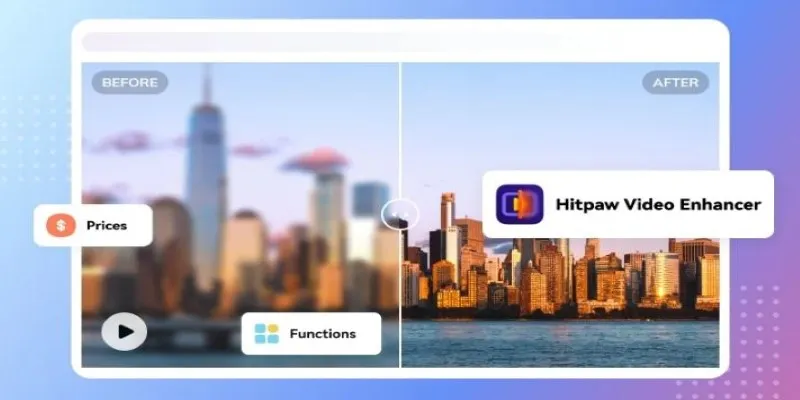 HitPaw Video Enhancer Interface