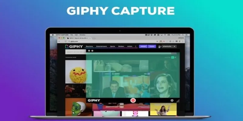 GIPHY Capture Interface for GIFs