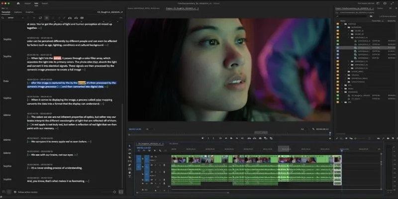 Adobe Premiere Pro interface showcasing the Warp Stabilizer feature