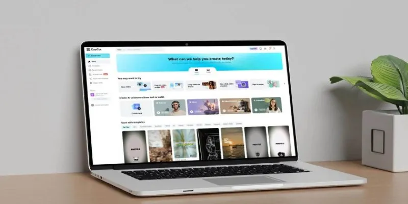 CapCut Video Editing Interface