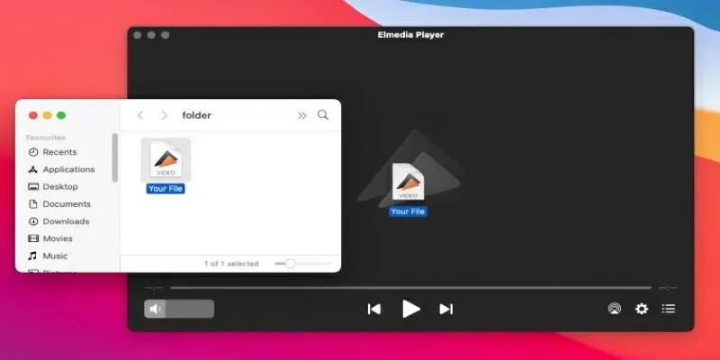 Eltima SWF & FLV Player Interface