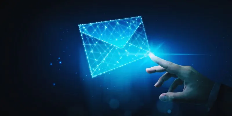 Email parsing software interface