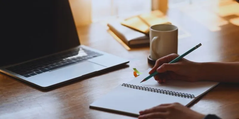 Notebook with various note-taking methods