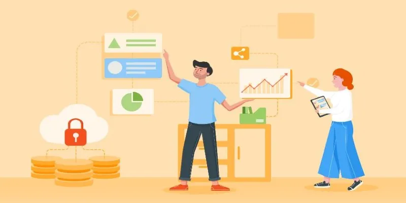 Data management using an online
tool