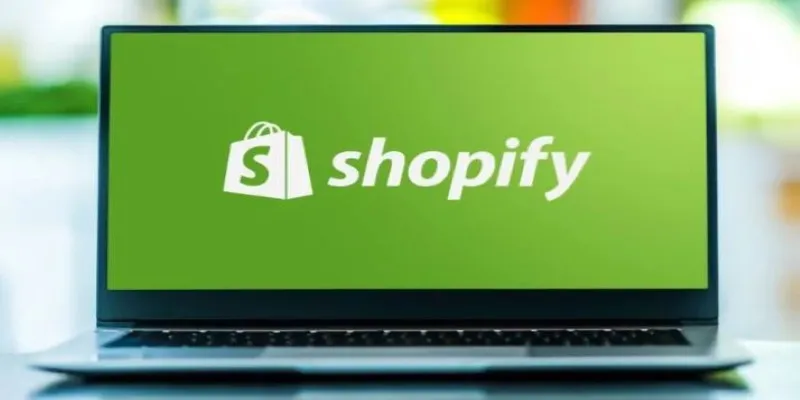Shopify platform interface