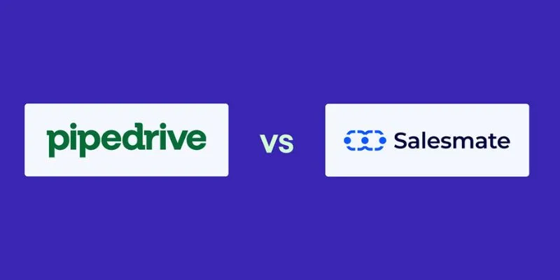 Pipedrive and Salesmate
Comparison