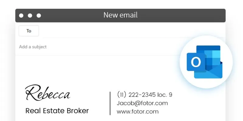 Outlook Signature Example