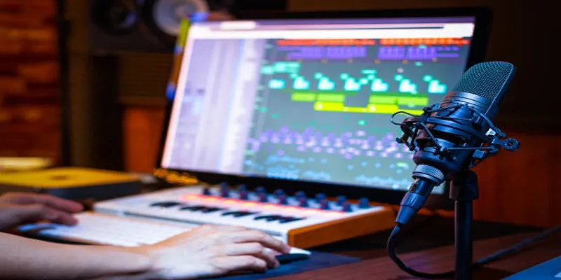Editing DJI drone footage on a professional video editing software