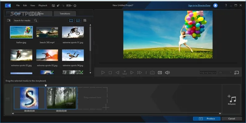 CyberLink ActionDirector Tools