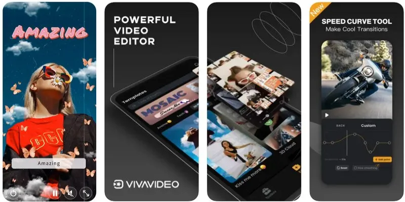 VivaVideo Advanced Editing Tools