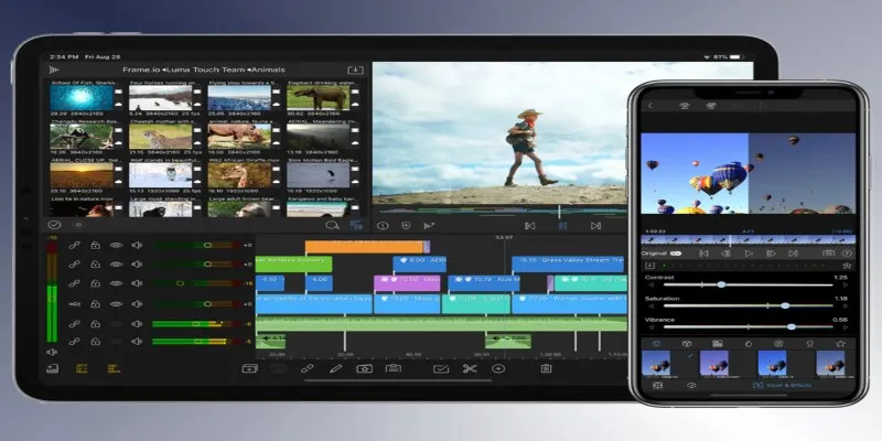 LumaFusion Interface
