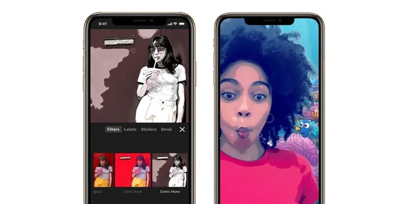Smart Filters in Apple Clips