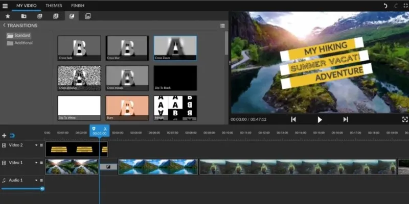 WeVideo Interface