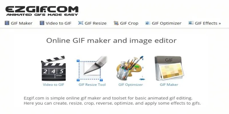 EZGIF Video to PNG Tool Interface
