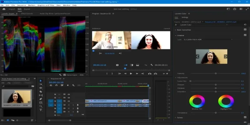 Adobe Premiere Pro interface showcasing motion control tools