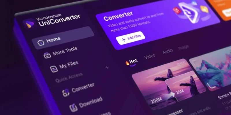 Wondershare UniConverter Mac
Interface