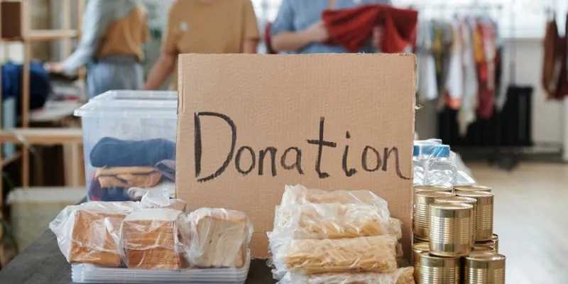 Donation page example